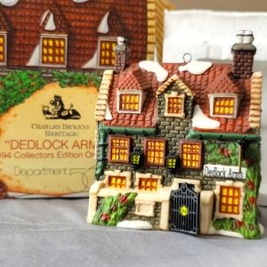 SOLD CHARLES DICKENS DEPT 50 1994 COLLECTORS EDITION ORNAMENT